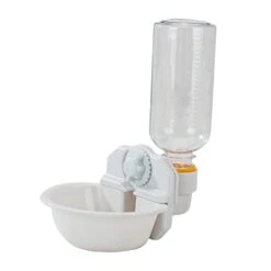 Ipetboom 3pcs Rabbit Automatic Cup Cage Feeder Tool Bowls Supplies Bird Dog Plastic Feeder- Cat Pigeon Bowl- Dogs Cats And Hanging Accessories Portable Bottle - Small Drinking Food -Zoo Shop 214sIIxARJL