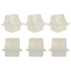 NOGRAX Bird Water Dispenser 6pcs Bird Food Plastic Bird Cage Cup Bird Waterer Food Feeder Birds Dispenser Feeder Feeder Bird Food Bird Cage Accessories Feeder