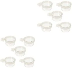 25 Pcs Parrot Feeding Box Hamster Accessories Chicken Accessories Bunny Feeder Dog Crate Bowl Bird Bowls For Cage Bird Food Container Bird Water Bowl Bird Accessory Parrot Feeder -Zoo Shop 21DPdVsZ3vL. AC