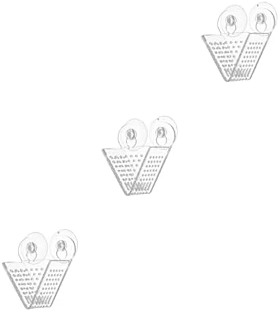 NOGRAX 2 Pcs Double Tool Dispenser Red For Glass Worms Bait Useful Feeder V- Shrimp Aquarium Food Acrylic With Tank Cone Aquariums Cup Shaped Live Brine Worm Fish Feeding Feeder (Color : Transparent 10 NOGRAX 2 Pcs Double Tool Dispenser Red For Glass Worms Bait Useful Feeder V- Shrimp Aquarium Food Acrylic With Tank Cone Aquariums Cup Shaped Live Brine Worm Fish Feeding Feeder (Color : Transparent - Image 8