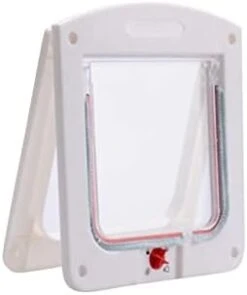 For Freedom Pet Designed White Cat Accesses Dog Large Medium Wall To Small And Convenience Doors Easy And Independence Doors Install Pet Supplies Pet Supplies For Cats Kitty Litter (Coffee, One Size) -Zoo Shop 21U5TekgJqL. AC 2