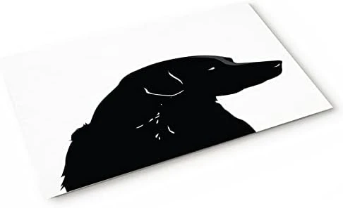 Fandim Fly Durable Natural Rubber Door Mat Duty Welcome Mat Black Dog Illustration Pattern Low Profile Floor Mat Non Slip Rugs For Shoe Scraper, Entry, Patio(18x30in) 11 Fandim Fly Durable Natural Rubber Door Mat Duty Welcome Mat Black Dog Illustration Pattern Low Profile Floor Mat Non Slip Rugs For Shoe Scraper, Entry, Patio(18x30in) - Image 9