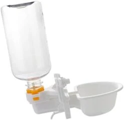 Ipetboom 3pcs Rabbit Automatic Cup Cage Feeder Tool Bowls Supplies Bird Dog Plastic Feeder- Cat Pigeon Bowl- Dogs Cats And Hanging Accessories Portable Bottle - Small Drinking Food -Zoo Shop 21pm4xq4kkL. AC