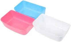 NOGRAX 3pcs Parrot Holder Cup Conure Budgie Water Feeding Dispenser Cups Cage Chinchi Slot Plate Gamefowl Dish Greys Animals Accessories Feeder Trough Container Storage Lovebird Feeder -Zoo Shop 21q59Nnr6KL. AC