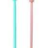 Soft Cat Toothbrush With 360-degree Head | Safe, Effective And Deep Pet Teeth Cleaning | Brush Away Bad Breath | Food Grade Silicone (2 Pack, Mint Green, Rose Pink) -Zoo Shop 21teDutkp3L