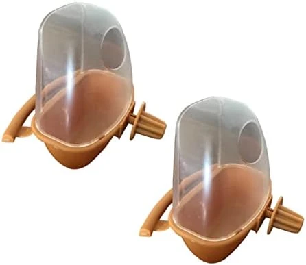 EVANEM Bird Food Box Clear Bird Feeder Bird Cages For Cockatiels Bird Cage Feeder Bird Coop Cup Bird Cage Bowl Parrot Feeder With Perch Bird Feeder With Stand Parrot Food Feeder Pet 2pcs 8 EVANEM Bird Food Box Clear Bird Feeder Bird Cages For Cockatiels Bird Cage Feeder Bird Coop Cup Bird Cage Bowl Parrot Feeder With Perch Bird Feeder With Stand Parrot Food Feeder Pet 2pcs - Image 6