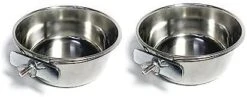 Birds LOVE 2pk Stainless Steel Bolt On Cage Coop Cups For Bird, Dog And Small Animal Bird Food And Water Bowl, 30 Oz 8 Birds LOVE 2pk Stainless Steel Bolt On Cage Coop Cups For Bird, Dog And Small Animal Bird Food And Water Bowl, 30 Oz -Zoo Shop 31 YrntyyzL. AC