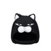 YangYan Cartoon Cat Bed Lovely Pet House For Puppy Cat Warm Soft Cat Cave Tent Waterproof Bottom Sleep Bag Cat Supplies (Color : Black, Size : 38cm38cm38cm)