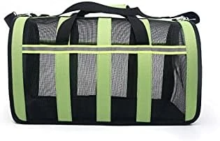 LEFEDA Dog Carrier Bags Portable Pet Backpack Breathable Carrier Travel Outdoor Bag For Dogs Cats Packaging Carrying Pet Supplies Pet Backpack Carrier (Color : Green, Size : S(35x22x22cm)) 15 LEFEDA Dog Carrier Bags Portable Pet Backpack Breathable Carrier Travel Outdoor Bag For Dogs Cats Packaging Carrying Pet Supplies Pet Backpack Carrier (Color : Green, Size : S(35x22x22cm)) - Image 13