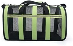 LEFEDA Dog Carrier Bags Portable Pet Backpack Breathable Carrier Travel Outdoor Bag For Dogs Cats Packaging Carrying Pet Supplies Pet Backpack Carrier (Color : Green, Size : S(35x22x22cm)) 25 LEFEDA Dog Carrier Bags Portable Pet Backpack Breathable Carrier Travel Outdoor Bag For Dogs Cats Packaging Carrying Pet Supplies Pet Backpack Carrier (Color : Green, Size : S(35x22x22cm)) -Zoo Shop 311HxfQsX5L. AC