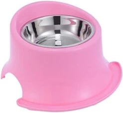 POPETPOP Stainless Steel Feeding Bowl Slow Feeder Bowl Fun Anti Choke Pet Bowls Food Feeding Bowl For Pet Dog Cat -Zoo Shop 31224KgDFVL. AC