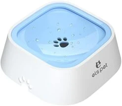 ELS PET Dog Bowl No Spill, Pet Water Bowl No Drip Slow Water Feeder Cat Bowl, Pet Water Dispenser 70oz/2L Large Capacity Travel Water Bowl For Dogs, Cats -Zoo Shop 312jLvDjdOL. AC