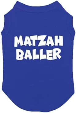 Matzah Baller - Matzo Hanukkah Passover Seder Dog Shirt (Red, 3X-Large) -Zoo Shop 312tqdSAyaL. AC
