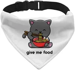 GENERIC Give Me Food Pet Bandana Collar - Funny Scarf Collar - Noodle Dog Bandana - M 17 GENERIC Give Me Food Pet Bandana Collar - Funny Scarf Collar - Noodle Dog Bandana - M -Zoo Shop 3137AhA0v2L. AC 1