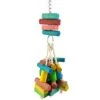 JYDQM Bird Parrot Bite Chew Toy Wooden Pendant Swing String Pet Birds Blocks Toys -Zoo Shop 313Lvce8z4L