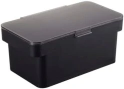 YAMAZAKI Home Tower Airtight Pet Food Storage Container - Cat And Dog Food Holder Bin With Transparent Lid And Handle - Extra Large - Polypropylene - 6.6 Gallons, 25 Liters -Zoo Shop 313gM1atSmL. AC