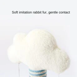 JYDQM Cats Climbing Frame Sisal Small Cats Scratching Board Cat Toys Does Not Grinding Claws Furniture Cats Gripping Column (Color : A, Size : One Size) -Zoo Shop 3146x9ECJCL