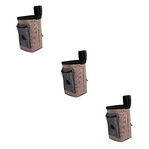 Iplusmile Doggy Treats 3pcs Pet Built-in Dog Bag Travel Outdoor Design For Snack Storage Draw Accessories Pouch Treat Food Brown Poop Training - Multi-function Portable Dispenser Small Dog Treats 3 Iplusmile Doggy Treats 3pcs Pet Built-in Dog Bag Travel Outdoor Design For Snack Storage Draw Accessories Pouch Treat Food Brown Poop Training - Multi-function Portable Dispenser Small Dog Treats