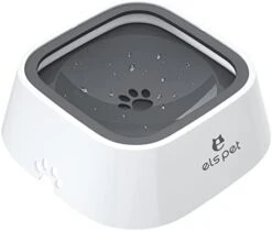 ELS PET Dog Bowl No Spill, Pet Water Bowl No Drip Slow Water Feeder Cat Bowl, Pet Water Dispenser 70oz/2L Large Capacity Travel Water Bowl For Dogs, Cats -Zoo Shop 314Cza5OkuL. AC
