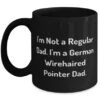 GENERIC Nice German Wirehaired Pointer Dog Gifts, I'm Not A Regular Dad. I'm A German, Special Holiday 11oz 15oz Mug From Friends, , Dogs, Pets, Pet Supplies, Dog Toys, Dog Food, Dog Treats, Dog Beds, Dog -Zoo Shop 314Q8XR1V3L