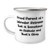 GENERIC Sarcasm Labrador Retriever Dog Gifts, Proud Parent Of A Labrador Retriever, Epic Birthday 12oz Camper Mug Gifts For Dog Lovers, Dog Toys, Dog Beds, Dog Collars, Dog Leashes, Dog Food, Dog Treats 1 GENERIC Sarcasm Labrador Retriever Dog Gifts, Proud Parent Of A Labrador Retriever, Epic Birthday 12oz Camper Mug Gifts For Dog Lovers, Dog Toys, Dog Beds, Dog Collars, Dog Leashes, Dog Food, Dog Treats -Zoo Shop 315c3S28kwL