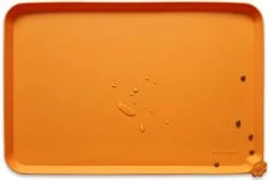 Hoki Found -Waterproof Pet Feeding Mats With High Lips - Multiple Size And Colors For Dogs, Cats & Others-G -Zoo Shop 315dytckYDL. AC