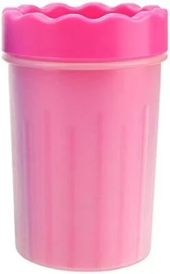 Kuntrona Paw Washer Dog Cat Cleaning Tool Pet Cats Dogs Foot Clean Cup Soft Silicone Washing Brush Pet Products Dog Accessories Portable Green S -Zoo Shop 315eRtBzDBL. AC 1