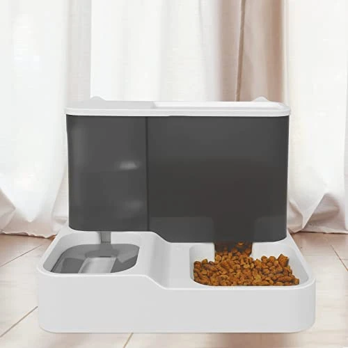 FUQUN All-in-One Automatic Pet Feeder Cat Water Dispenser Water Bowl For Cats Automatic Cat Feeder Self Dispensing Pet Waterer Automatic Gravity Cat Waterer Travel Supply Feeder And Water Dispense 3 FUQUN All-in-One Automatic Pet Feeder Cat Water Dispenser Water Bowl For Cats Automatic Cat Feeder Self Dispensing Pet Waterer Automatic Gravity Cat Waterer Travel Supply Feeder And Water Dispense