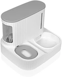 Gravity Pet Feeder And Water Dispenser Set, Automatic Cat Food Dispenser, Automatic Pet Feeder And Water Dispenser 2 In 1Suitable For Tracing Dogs And Pets -Zoo Shop 317 pKorNL. AC