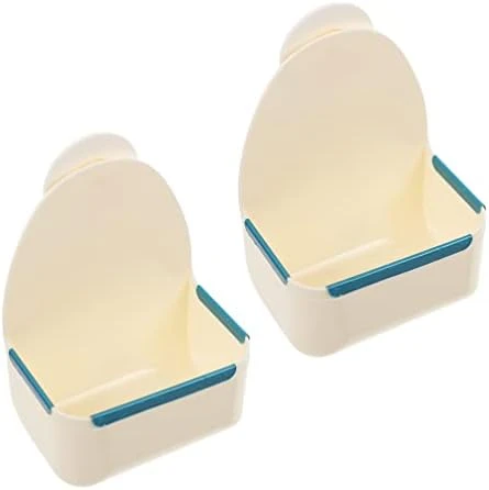 Mipcase Indoor Rabbit Hutch 2Pcs Hanging Pet Bowls Bunny Food Bowl Rabbti Hanging Cage Box Bird Cage Cups For Small Animal Dogs Puppies Cats Guinea Pigs Chinchillas White Bunny Hay 9 Mipcase Indoor Rabbit Hutch 2Pcs Hanging Pet Bowls Bunny Food Bowl Rabbti Hanging Cage Box Bird Cage Cups For Small Animal Dogs Puppies Cats Guinea Pigs Chinchillas White Bunny Hay - Image 7