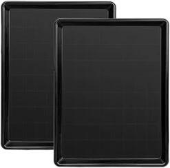 FarLargo 2pcs 27"x21" Replacement Tray For Dog Crate Plastic Cage Bottom Pan Multi-Purpose Boot Mat Shoe Tray Indoor Outdoor Waterproof, Dog And Cat Rabbit Food Bowls Floor Liners -Zoo Shop 317lP03QdmS. AC 1