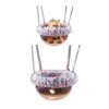 Hamster Nest Swing Cradle Squirrel Rabbit Sugar Glider Parrots Birds Rats Other Small Pets Supplies (Cotton Candy Space Hood M) -Zoo Shop 317oa0aB9PL