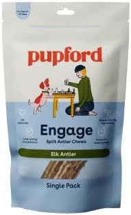 Pupford Split Elk Antlers | Durable & Tough Chew Toy & Treat For Aggressive Chewers - Long Lasting, All Natural, Cleans Teeth & Engages Your Pup | 5-8” Long (1 Count) 8 Pupford Split Elk Antlers | Durable & Tough Chew Toy & Treat For Aggressive Chewers - Long Lasting, All Natural, Cleans Teeth & Engages Your Pup | 5-8” Long (1 Count) - Image 6