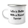 Joke Russell Terrier Dog Gifts, Life Is Better With A Russell, Russell Terrier Dog 12oz Camper Mug From Friends, For Dog Lovers, Dog Toys, Dog Beds, Dog Food, Dog Bowls, Dog Collars, Dog Leashes 1 Joke Russell Terrier Dog Gifts, Life Is Better With A Russell, Russell Terrier Dog 12oz Camper Mug From Friends, For Dog Lovers, Dog Toys, Dog Beds, Dog Food, Dog Bowls, Dog Collars, Dog Leashes -Zoo Shop 319oKWvDntL