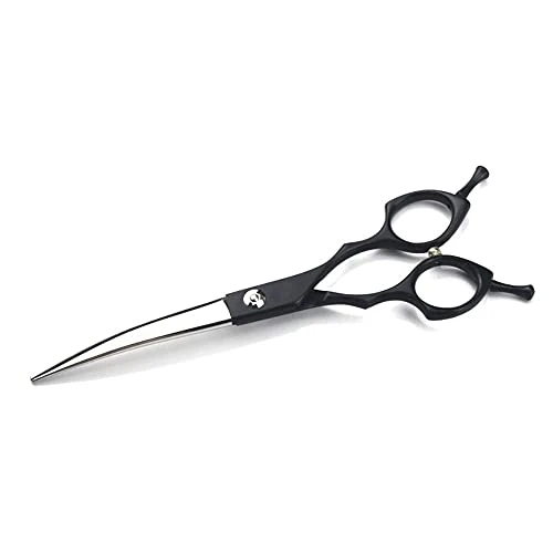 BITWIT Kitchen Baking, High-end Pet Grooming Scissors Color Grooming Scissors Small Mouth Finishing Scissors Up And Down Double Use (Color : Black Curved) 3 BITWIT Kitchen Baking, High-end Pet Grooming Scissors Color Grooming Scissors Small Mouth Finishing Scissors Up And Down Double Use (Color : Black Curved)