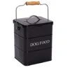 Geyecete Dog Treats Tin And Dog Food Storage Tin With Lid & With Spoon For Dog Food Storage, Medium Pet Food Storage Can-Dog Food-Black 2 Geyecete Dog Treats Tin And Dog Food Storage Tin With Lid & With Spoon For Dog Food Storage, Medium Pet Food Storage Can-Dog Food-Black -Zoo Shop 31AtuBVFbxS