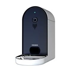 DOGNESS Automatic WiFi Dog/Cat Smart Camera Feeder - 6.5Lbs Large Capacity App Control Food Dispenser With, Portion Control, Voice Recording, Camera, Timer Programmable (Dark Blue - Update Version)
