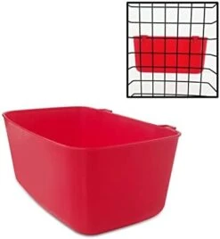 AMZSYLV 6 Pack Feeder Waterer Chicken 21 Oz Food Water Cage Cups Puppy Cat Rabbit Hanging Feeding Dish Coop Bowl Watering Container Treats Drinker For Pigeon Bird Bath Basin Hamster Bed -Zoo Shop 31BPrPQjWL. AC 3