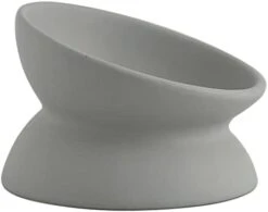 Cat Food Bowls Elevated Tilted, Ceramic Cat Food Bowls, Elevated Cat Food Bowl Whisker Friendly, Anti Vomit & Reduce Neck Burden, Raised Cat Bowl For Food And Water (Yellow) 22 Cat Food Bowls Elevated Tilted, Ceramic Cat Food Bowls, Elevated Cat Food Bowl Whisker Friendly, Anti Vomit & Reduce Neck Burden, Raised Cat Bowl For Food And Water (Yellow) -Zoo Shop 31ClgKrMEgL. AC