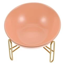 Dog Food Container 1Pc Adorable Cat Feeding Bowl Versatile Ceramic Pet Feeder Bowl With Rack Cat Food Dispenser 12 Dog Food Container 1Pc Adorable Cat Feeding Bowl Versatile Ceramic Pet Feeder Bowl With Rack Cat Food Dispenser -Zoo Shop 31DHTJ3UHxL