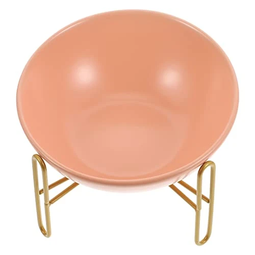 Dog Food Container 1Pc Adorable Cat Feeding Bowl Versatile Ceramic Pet Feeder Bowl With Rack Cat Food Dispenser 5 Dog Food Container 1Pc Adorable Cat Feeding Bowl Versatile Ceramic Pet Feeder Bowl With Rack Cat Food Dispenser - Image 3