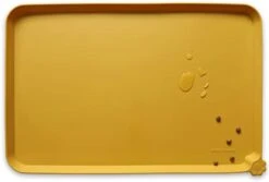 Hoki Found -Waterproof Pet Feeding Mats With High Lips - Multiple Size And Colors For Dogs, Cats & Others-G -Zoo Shop 31DmaQgnzNL. AC