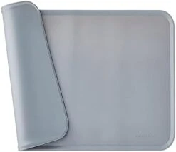 Amazon Basics Waterproof Anti-Slip Silicone Pet Food And Water Bowl Mat, 24 X 16 Inches, Gray, Solid -Zoo Shop 31EeWFHOLL. AC
