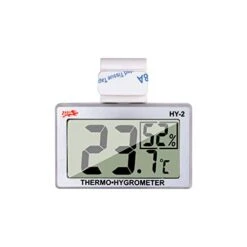 Reptile Thermometer Humidity And Temperature Sensor Gauges Reptile Digital Thermometer Digital Reptile Tank Thermometer Hygrometer With Hook Ideal For Reptile Tanks, Terrariums