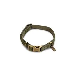 Beeztees K&Bz Collar Dog Velura, Green, 35-50 X 20 Mm 2000 G