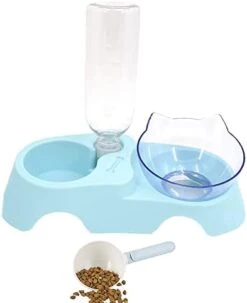 Double Dog Cat Bowls Anti Vomiting, Elevated Cat Food Water Bowls With 15° Tilted Raised Stand Pet Feeder Bowl For Cats And Small Dogs 25 Double Dog Cat Bowls Anti Vomiting, Elevated Cat Food Water Bowls With 15° Tilted Raised Stand Pet Feeder Bowl For Cats And Small Dogs -Zoo Shop 31GSEWZvshL. AC