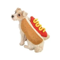 Hot Dog Pet Costumes Halloween Costumes, Fun Food Halloween Dog Cosplay Halloween Christmas Costumes Dog Clothes Party Costumes For Small To Medium Dogs And Cats (Small) -Zoo Shop 31GfjRL9RyL