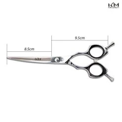 FOVANI KIM JONG YI Curved Dog Grooming Scissors Light Weight Professional Pet Shears Stainless Steel For Dogs Cats Pets -Zoo Shop 31GjVzcErOL
