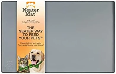 Neater Pet Brands Neater Mat - Waterproof Silicone Pet Bowls Mat - Protect Floors From Food & Water (19" X 12", Cappuccino) 15 Neater Pet Brands Neater Mat - Waterproof Silicone Pet Bowls Mat - Protect Floors From Food & Water (19" X 12", Cappuccino) - Image 13
