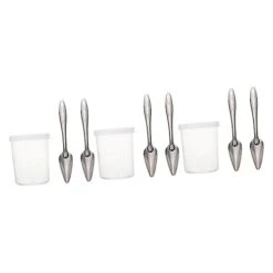 Iplusmile 3 Sets Parrot Feeding Spoon Pet Feeder Pigeon Feeder Accessories Birds Hand Food Feeder Water Feeding Tube Bird Supply Convenient Bird Spoon Bird Feeding Spoon Metal Hose